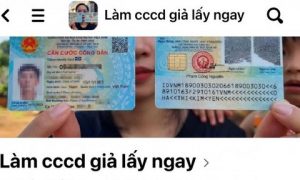 Bị phạt bao nhiêu nếu cho thuê, cầm cố, sử dụng CCCD giả?(Ảnh từ Internet)