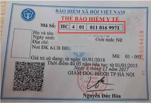 Thẻ bảo hiểm y tế có ký hiệu HC được cấp cho đối tượng nào?