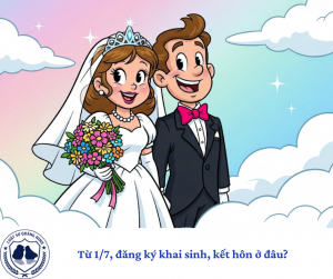Từ 1/7, đăng ký khai sinh, kết hôn ở đâu?