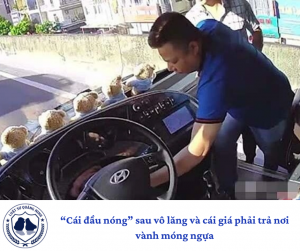 “Cái đầu nóng” sau vô lăng và cái giá phải trả nơi vành móng ngựa.
