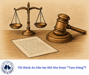 Thi Hành Án Dân Sự: Khi Nào Được "Tạm Dừng"?