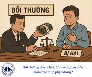 Bồi thường cho bị hại rồi – có thực sự giúp giảm nhẹ hình phạt không?