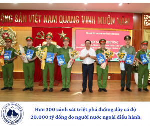 Hơn 300 cảnh sát triệt phá đường dây cá độ 20.000 tỷ đồng do người nước ngoài điều hành