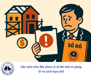 Xây nhà trên đất chưa có sổ đỏ: Rủi ro pháp lý và cách hạn chế