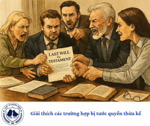 Giải thích các trường hợp bị tước quyền thừa kế