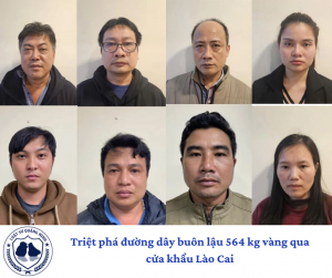 Triệt phá đường dây buôn lậu 564 kg vàng qua cửa khẩu Lào Cai