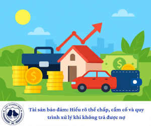 Tài sản bảo đảm: Hiểu rõ thế chấp, cầm cố và quy trình xử lý khi không trả được nợ