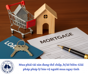 Mua phải tài sản đang thế chấp, bị kê biên: Giải pháp pháp lý bảo vệ người mua ngay tình