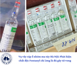 Vụ vây ráp ổ nhóm ma túy Hà Nội: Phát hiện chất độc Fentanyl chỉ 2mg là đủ gây tử vong