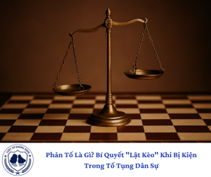 Phản Tố Là Gì? Bí Quyết "Lật Kèo" Khi Bị Kiện Trong Tố Tụng Dân Sự
