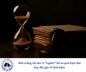 Mất trắng tài sản vì "ngâm" hồ sơ quá hạn: Bài học đắt giá về thời hiệu